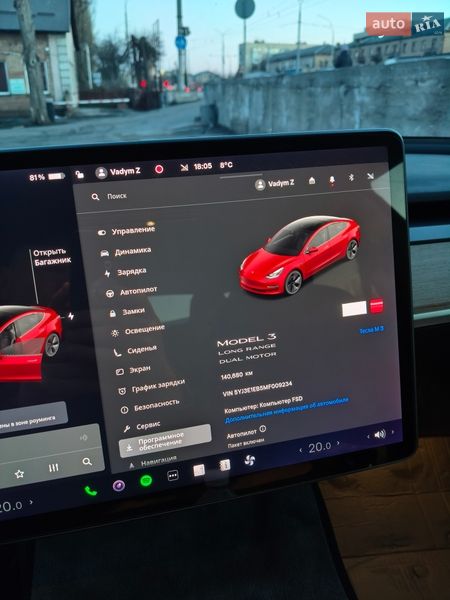 Седан Tesla Model 3 2021 в Києві