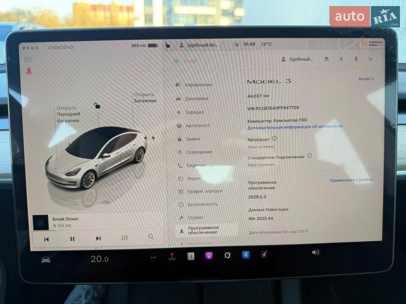 Седан Tesla Model 3 2023 в Луцьку фото 14 Седан Tesla Model 3 2023 в Луцьку