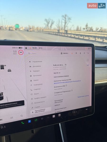 Седан Tesla Model 3 2019 в Києві