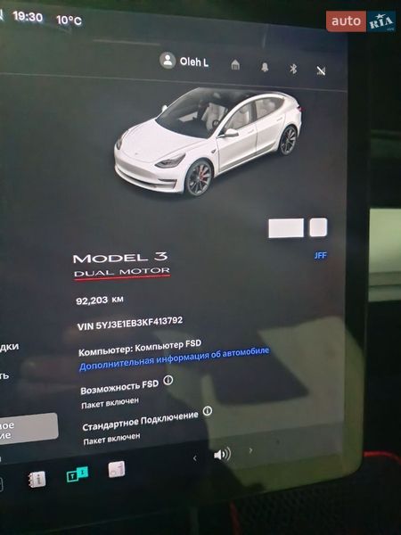 Седан Tesla Model 3 2019 в Запоріжжі фото 24 Седан Tesla Model 3 2019 в Запоріжжі