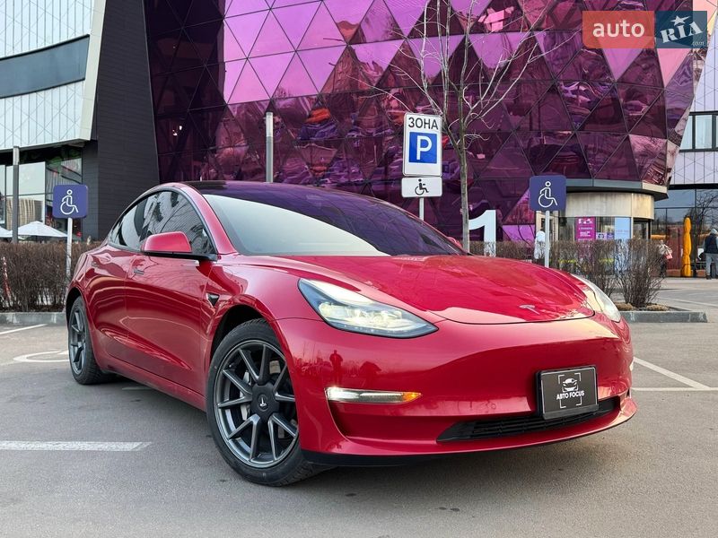 2021 Tesla Model 3, VIN 5YJ3E1EB5MF009234:plate — фото 1 (autoria)