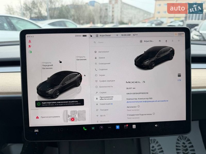 Седан Tesla Model 3 2023 в Луцке фото 7 Седан Tesla Model 3 2023 в Луцке