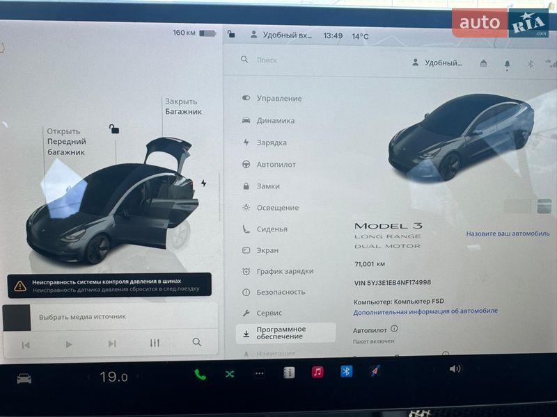 Седан Tesla Model 3 2022 в Белой Церкви