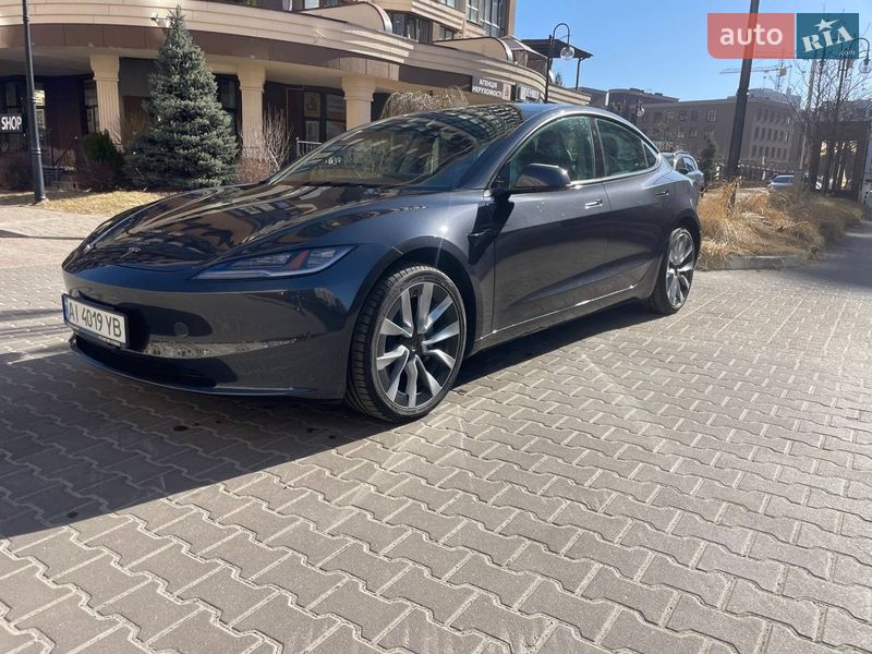 2024 Tesla Model 3, VIN 5YJ3E1EA1SF875968:plate — фото 1 (autoria)
