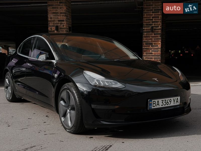 2020 Tesla Model 3, VIN 5YJ3E1EB0LF734836:plate — фото 1 (autoria)