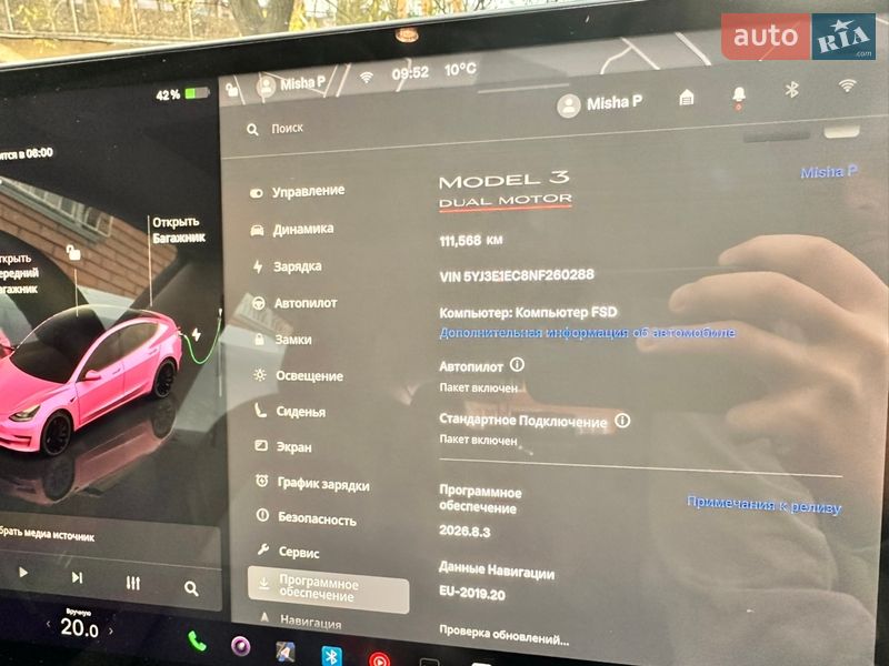 Седан Tesla Model 3 2022 в Тернополі