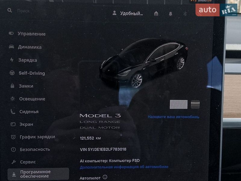 Седан Tesla Model 3 2020 в Львове
