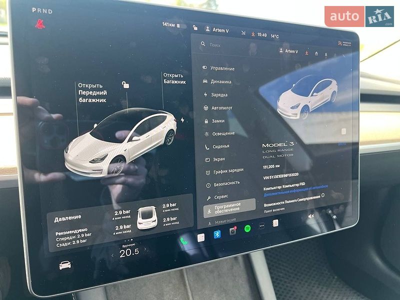 Седан Tesla Model 3 2021 в Львове