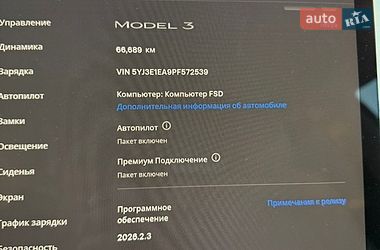 Седан Tesla Model 3 2023 в Києві