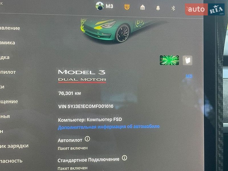 Седан Tesla Model 3 2021 в Полтаве