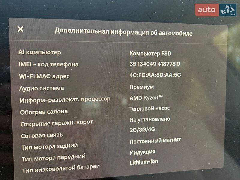 Седан Tesla Model 3 2023 в Ровно