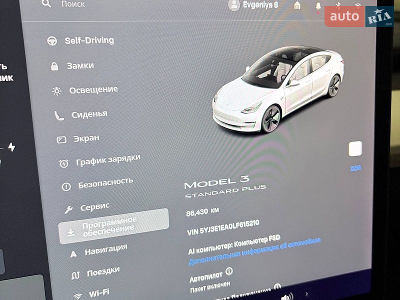 Седан Tesla Model 3 2019 в Одесі