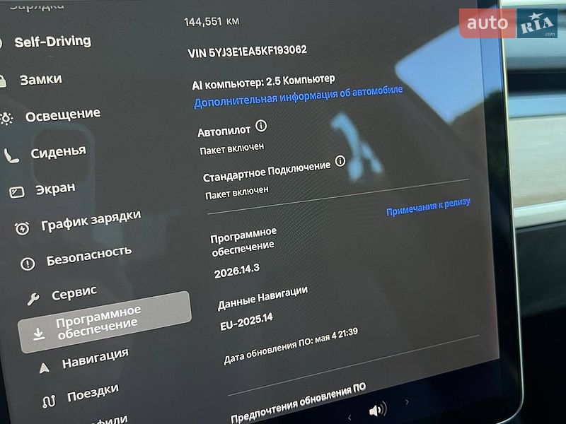 Седан Tesla Model 3 2019 в Одесі