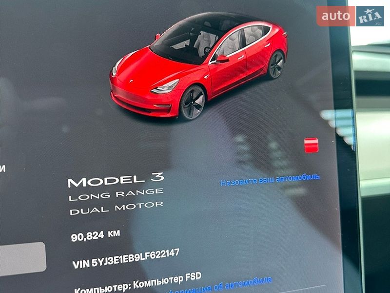 Седан Tesla Model 3 2019 в Львові фото 104 Седан Tesla Model 3 2019 в Львові