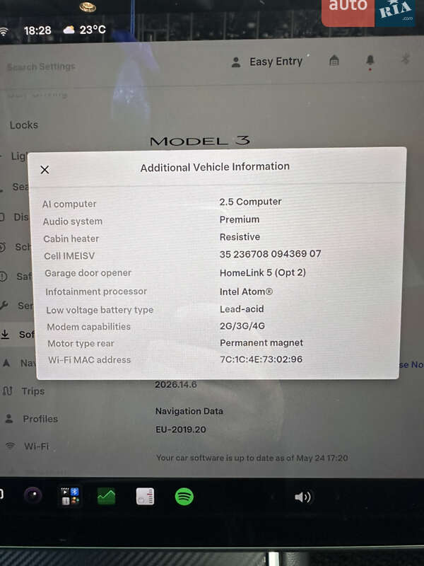 Седан Tesla Model 3 2018 в Святопетрівське