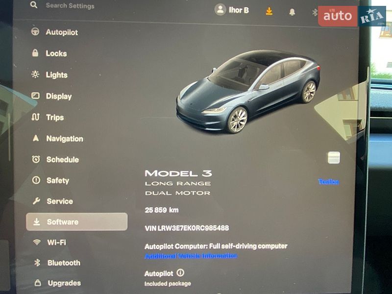 Седан Tesla Model 3 2023 в Харкові