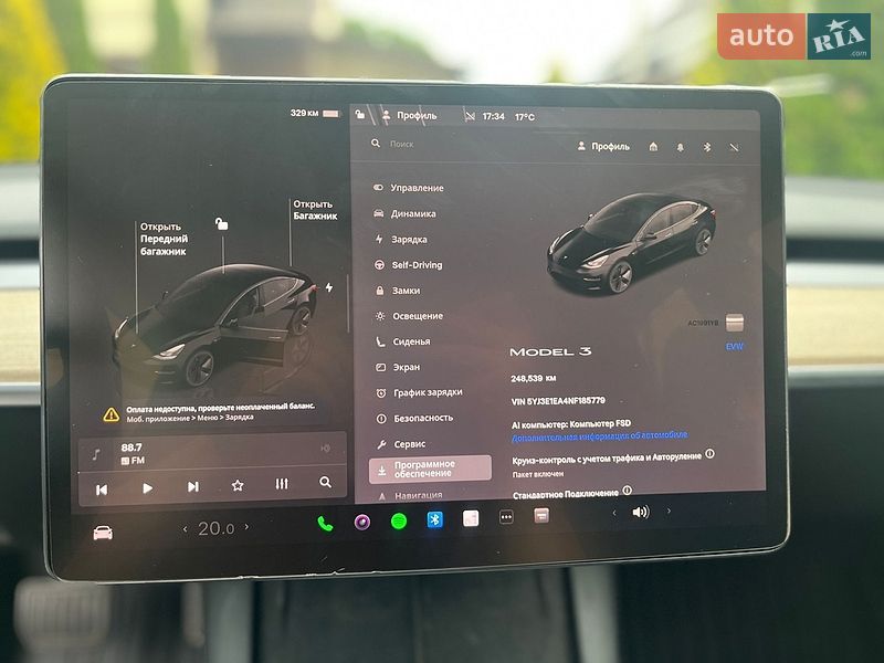 Седан Tesla Model 3 2022 в Луцьку