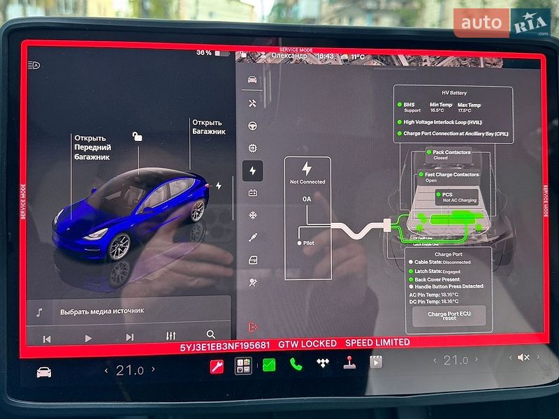 Седан Tesla Model 3 2022 в Виннице