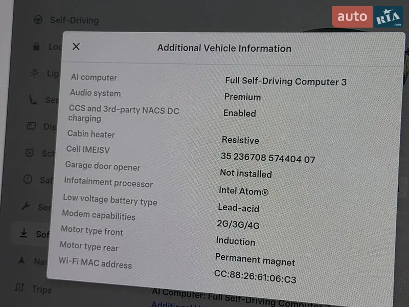 Седан Tesla Model 3 2020 в Хмельницком документ
