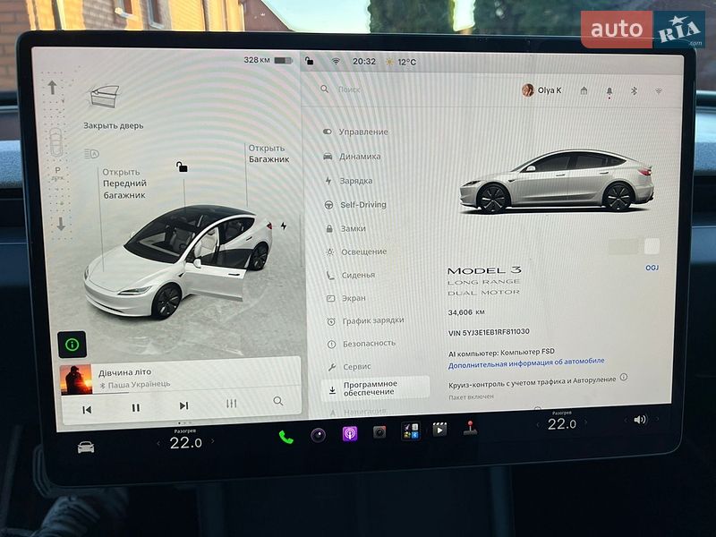 Седан Tesla Model 3 2024 в Бродах