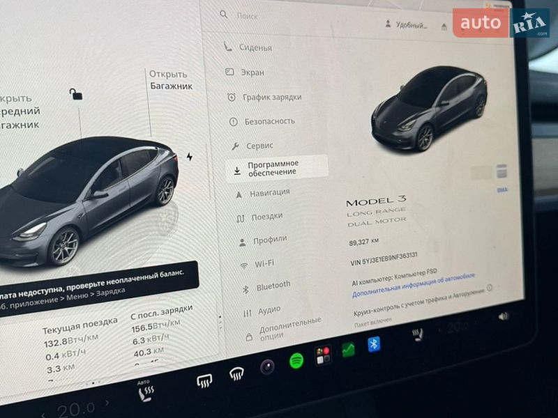 Седан Tesla Model 3 2022 в Івано-Франківську