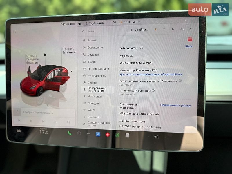 Седан Tesla Model 3 2022 в Білій Церкві