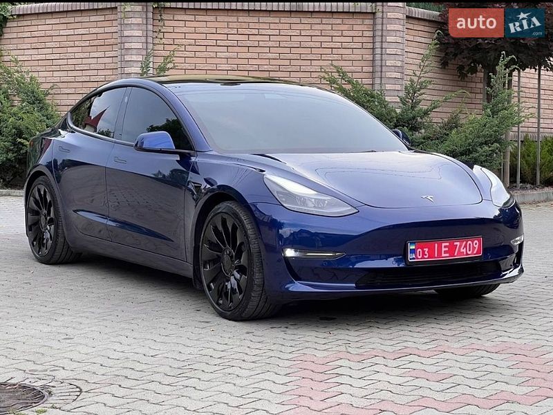 2022 Tesla Model 3, VIN 5YJ3E1EB9NF128535:plate — фото 1 (autoria)