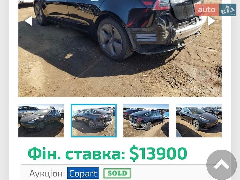 Седан Tesla Model 3 2019 в Днепре