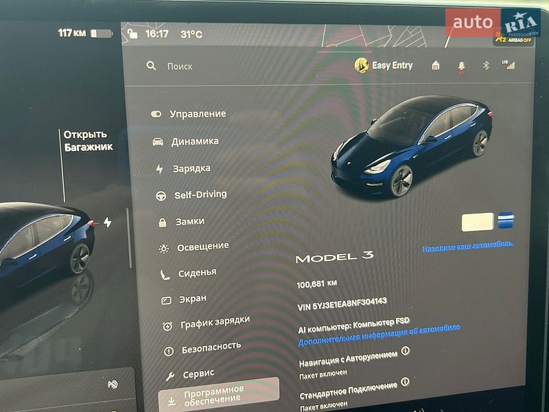 Седан Tesla Model 3 2022 в Києві