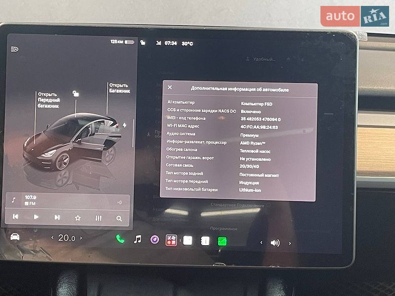 Седан Tesla Model 3 2023 в Одессе фото 20 Седан Tesla Model 3 2023 в Одессе