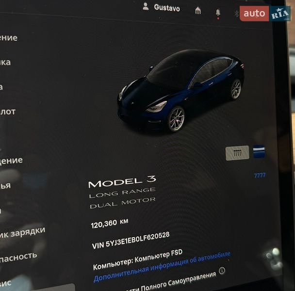 Седан Tesla Model 3 2020 в Черкасах