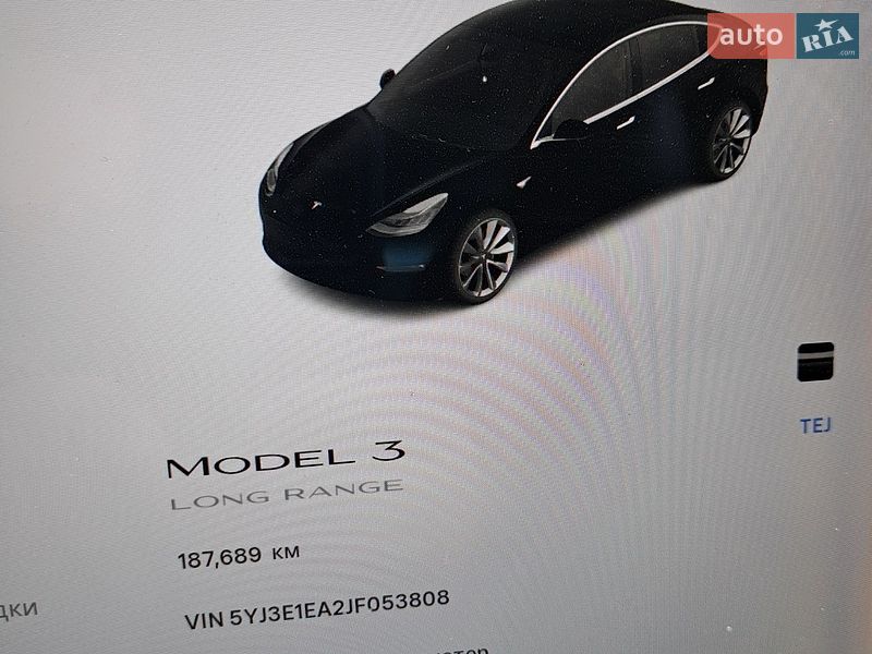 Седан Tesla Model 3 2018 в Луцьку