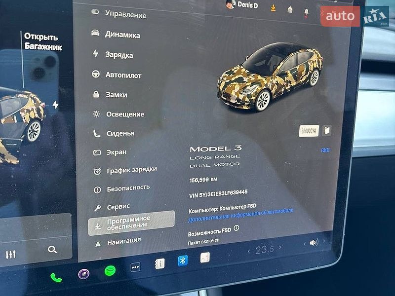 Седан Tesla Model 3 2020 в Вінниці
