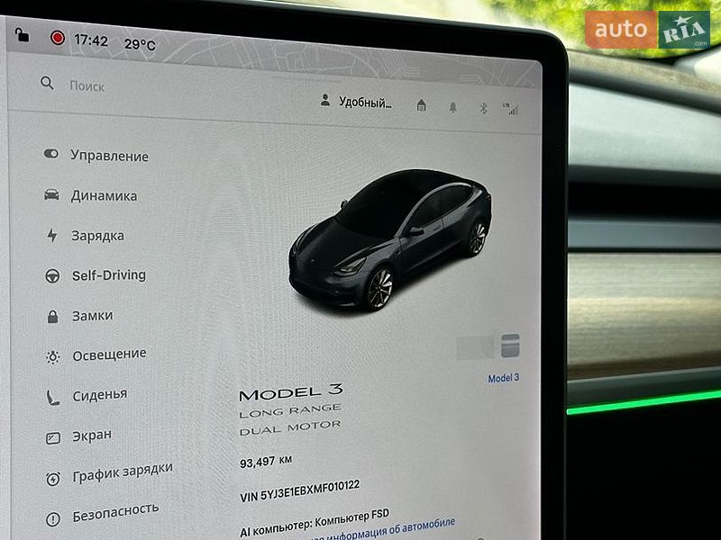 Седан Tesla Model 3 2021 в Дніпрі