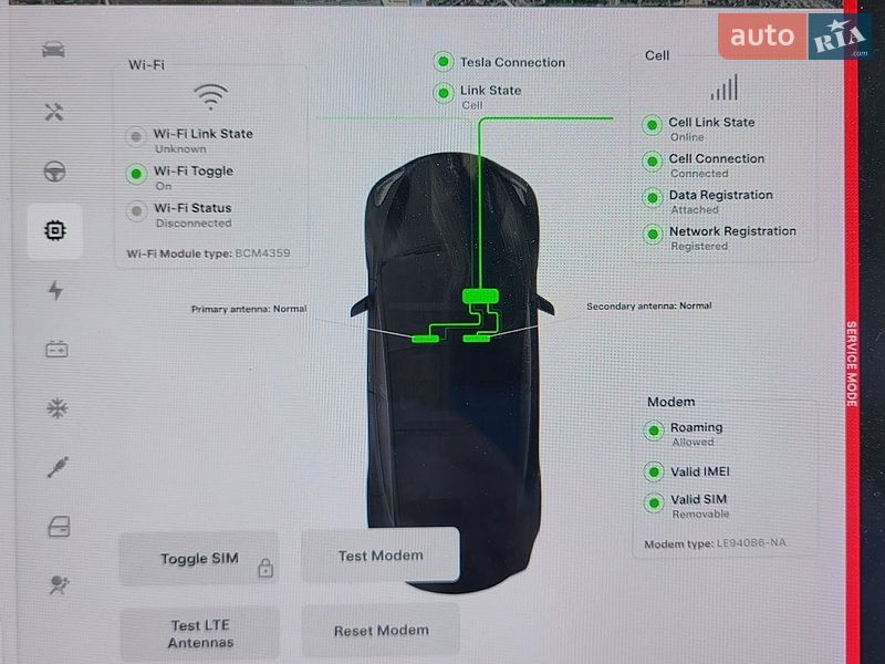 Седан Tesla Model 3 2022 в Чорноморську