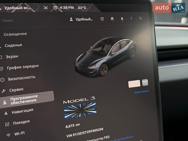 Седан Tesla Model 3 2024 в Києві