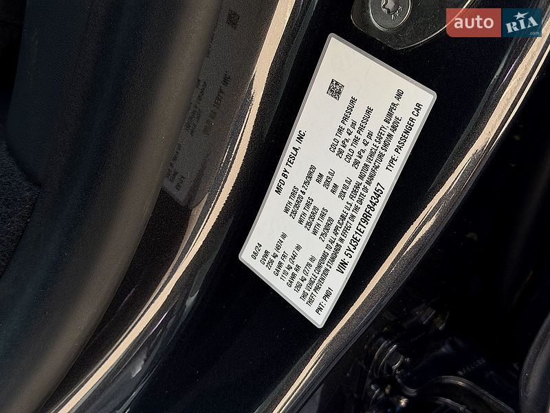 Седан Tesla Model 3 2024 в Киеве фото 26 Седан Tesla Model 3 2024 в Киеве