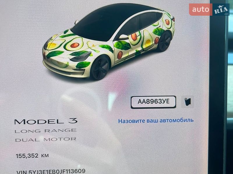 Седан Tesla Model 3 2018 в Киеве