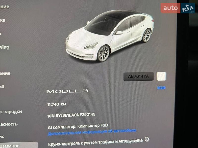 Седан Tesla Model 3 2022 в Виннице
