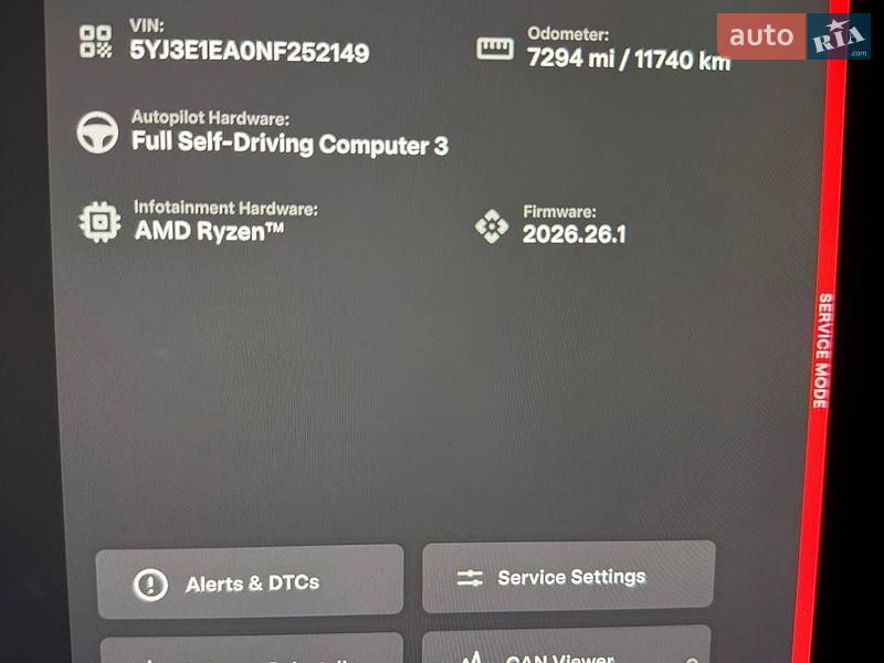 Седан Tesla Model 3 2022 в Виннице