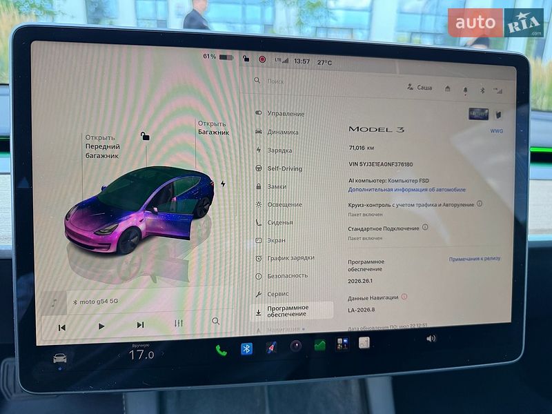 Седан Tesla Model 3 2022 в Киеве