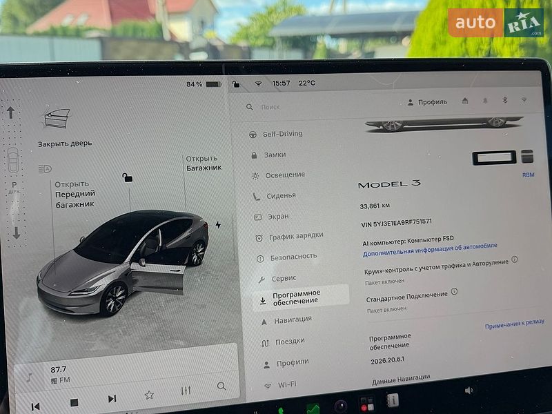 Седан Tesla Model 3 2024 в Луцке