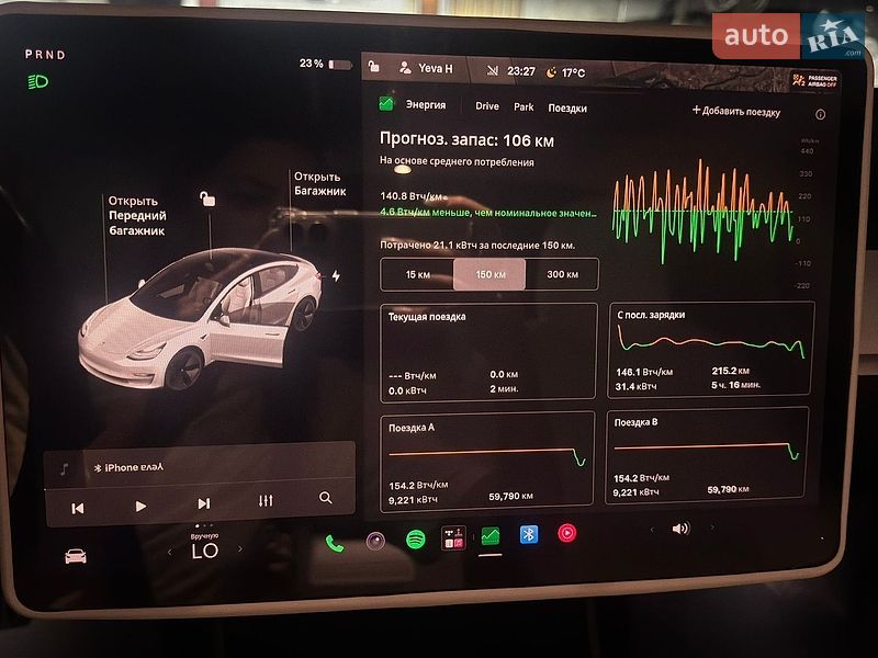 Седан Tesla Model 3 2019 в Тальном фото 11 Седан Tesla Model 3 2019 в Тальном