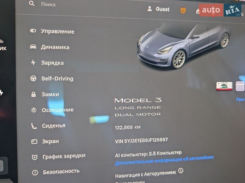 Седан Tesla Model 3 2018 в Харкові фото 12 Седан Tesla Model 3 2018 в Харкові