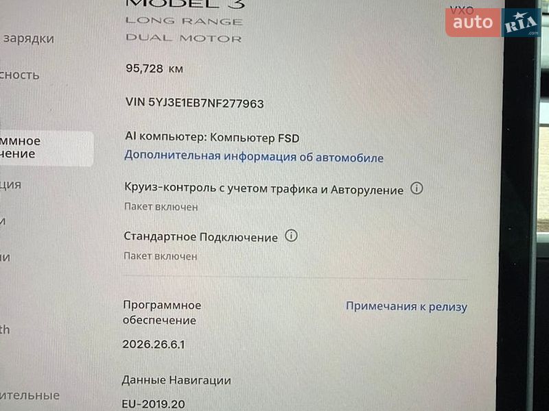Седан Tesla Model 3 2022 в Одесі