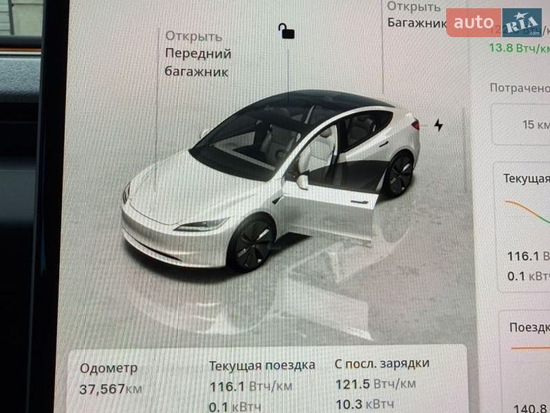 Седан Tesla Model 3 2024 в Киеве фото 2 Седан Tesla Model 3 2024 в Киеве
