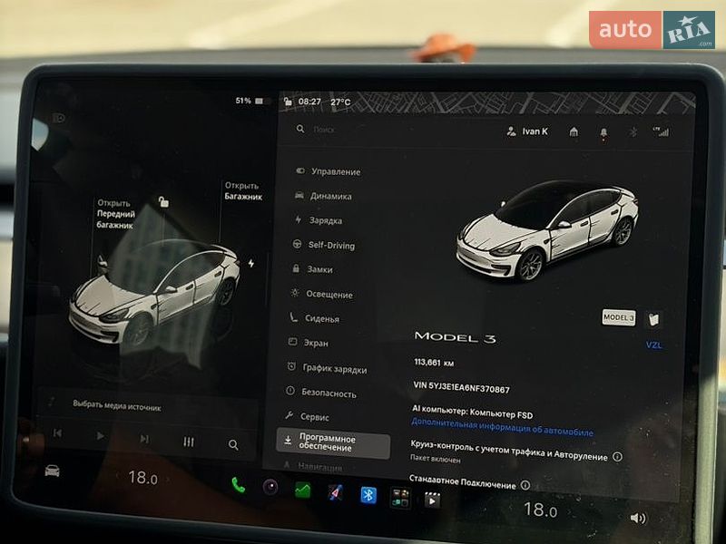 Седан Tesla Model 3 2022 в Киеве