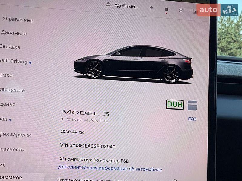 Седан Tesla Model 3 2025 в Калуше