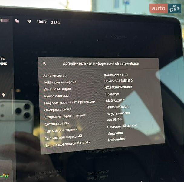 Седан Tesla Model 3 2022 в Киеве