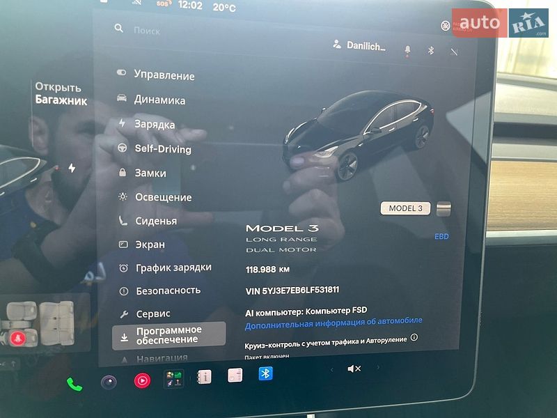 Седан Tesla Model 3 2019 в Ужгороде